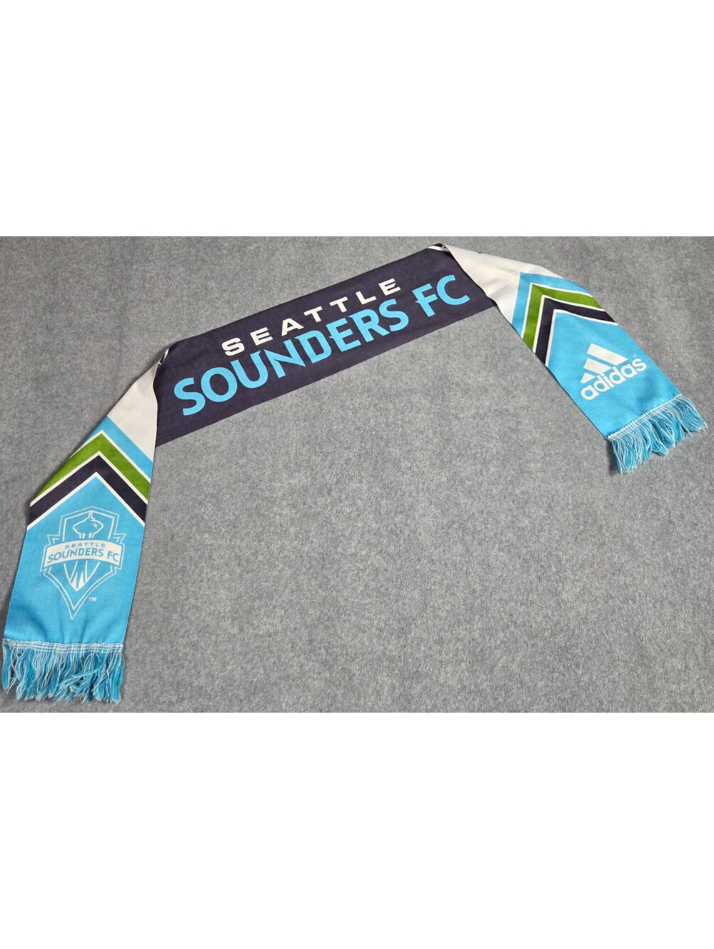Seattle Sounders FC Scarf Adidas 2017 Alliance Member Supporter MLS Fan Gear